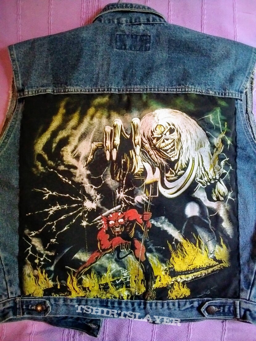 Iron Maiden My oldest jacket | TShirtSlayer TShirt and BattleJacket Gallery