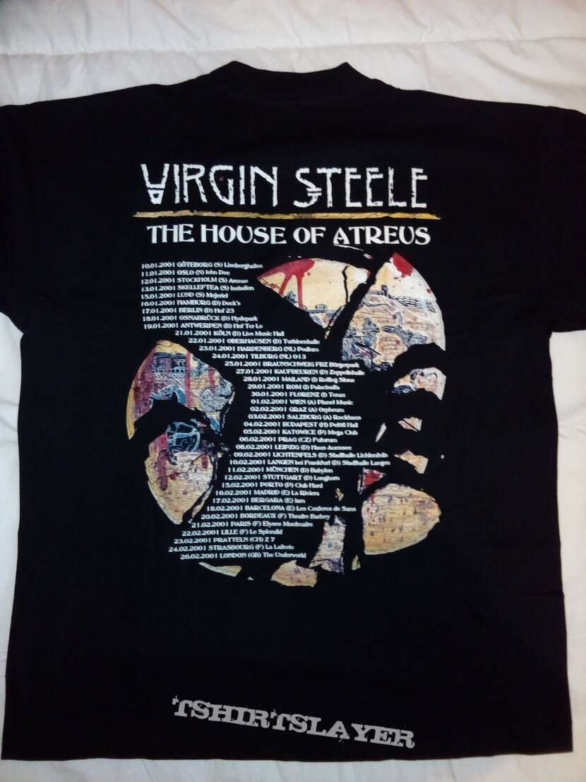 Virgin Steele 2001 tour shirt