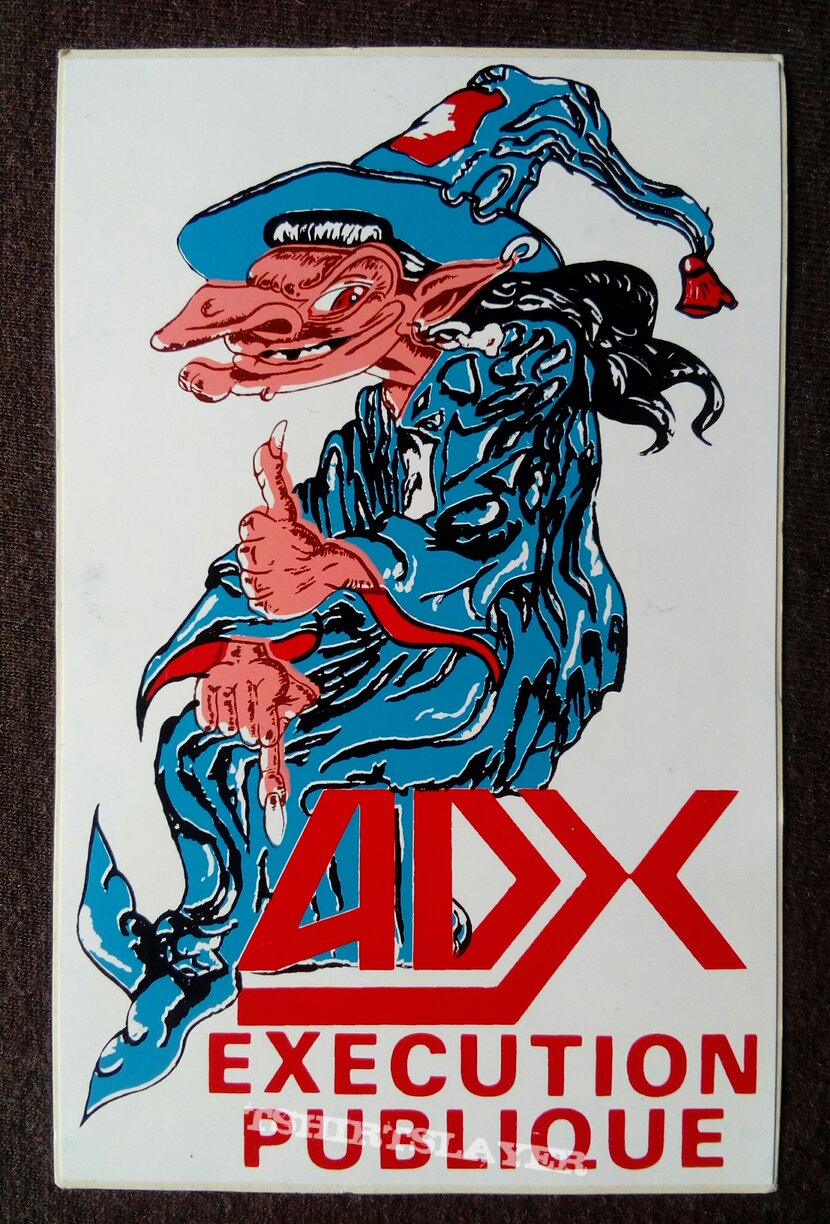 ADX Sticker 13,5 x 8,5 cm