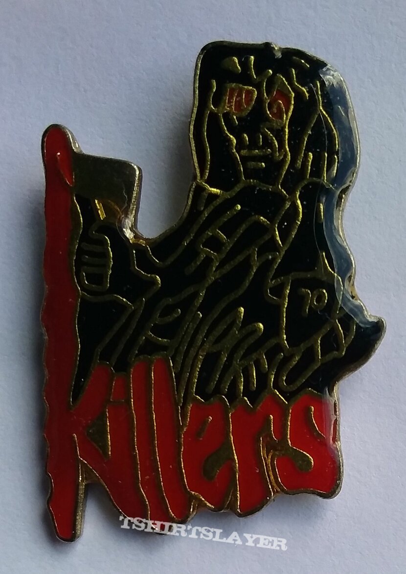 Iron Maiden Killers pin Iron Maiden Killers pin