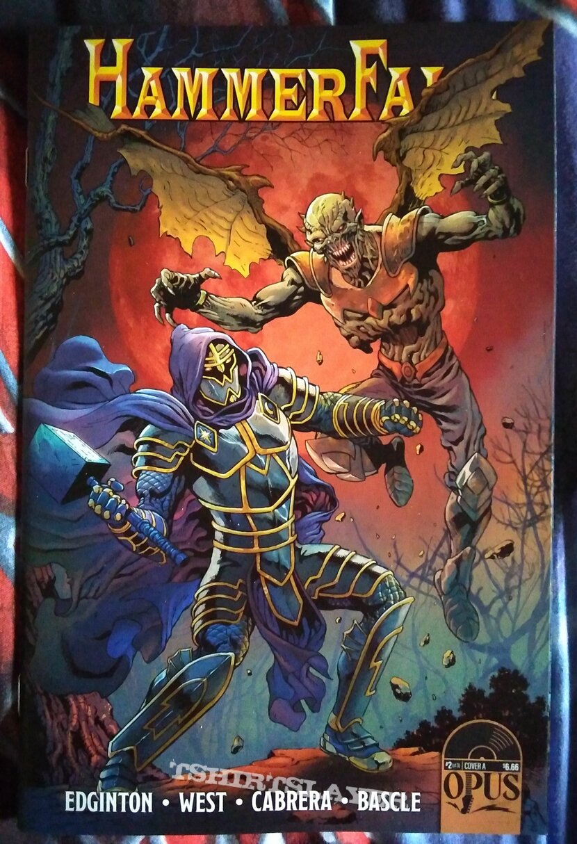 Hammerfall comic book 