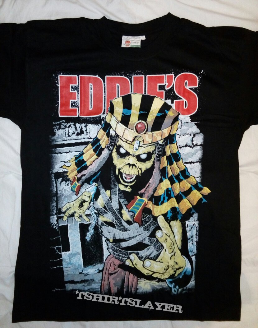 Eddie's Iron Maiden fan magazine T-shirt Eddie's Iron Maiden fan magazine T-shirt