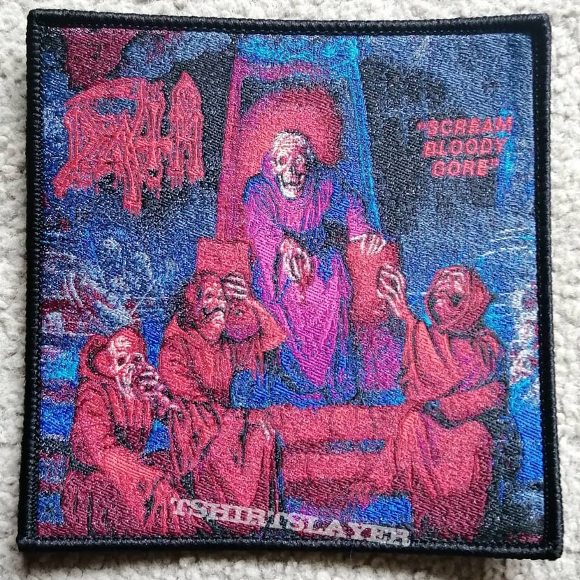 Death - Scream Bloody Gore - Woven Patch