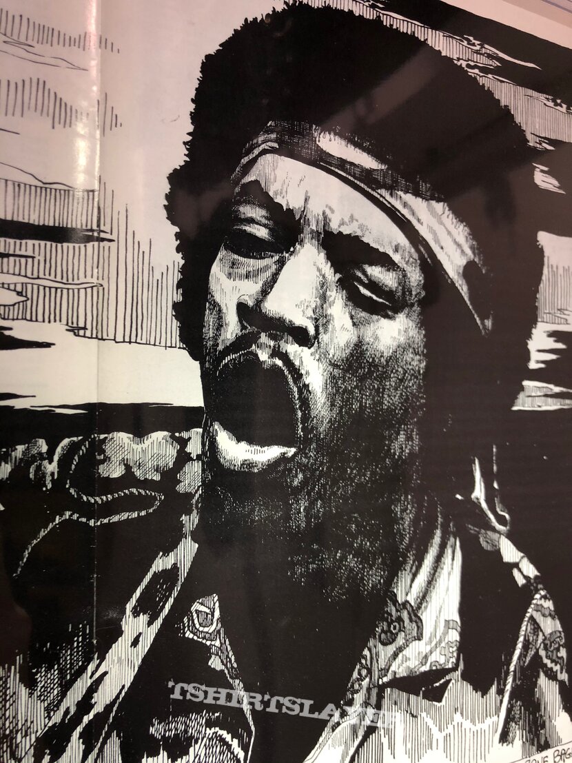 Jimi Hendrix 1971 Poster