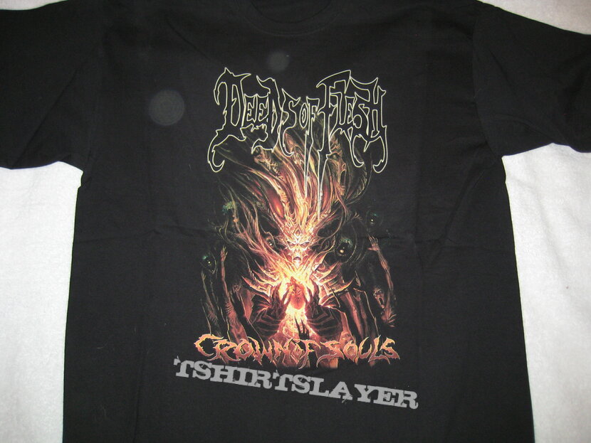 Deeds of Flesh Cutting Europe 2006 Tourshirt