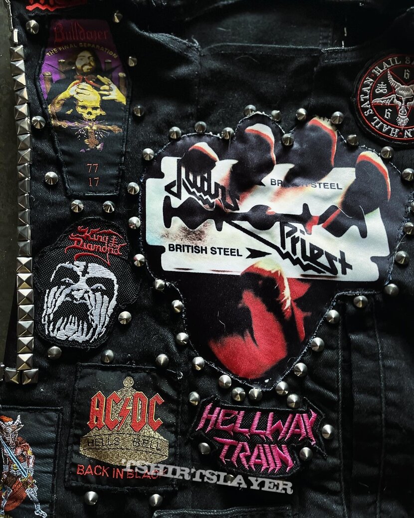 Judas Priest My Battle Vest Old