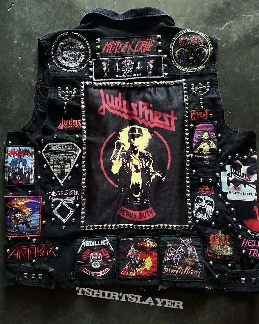 Judas Priest My Battle Vest Old