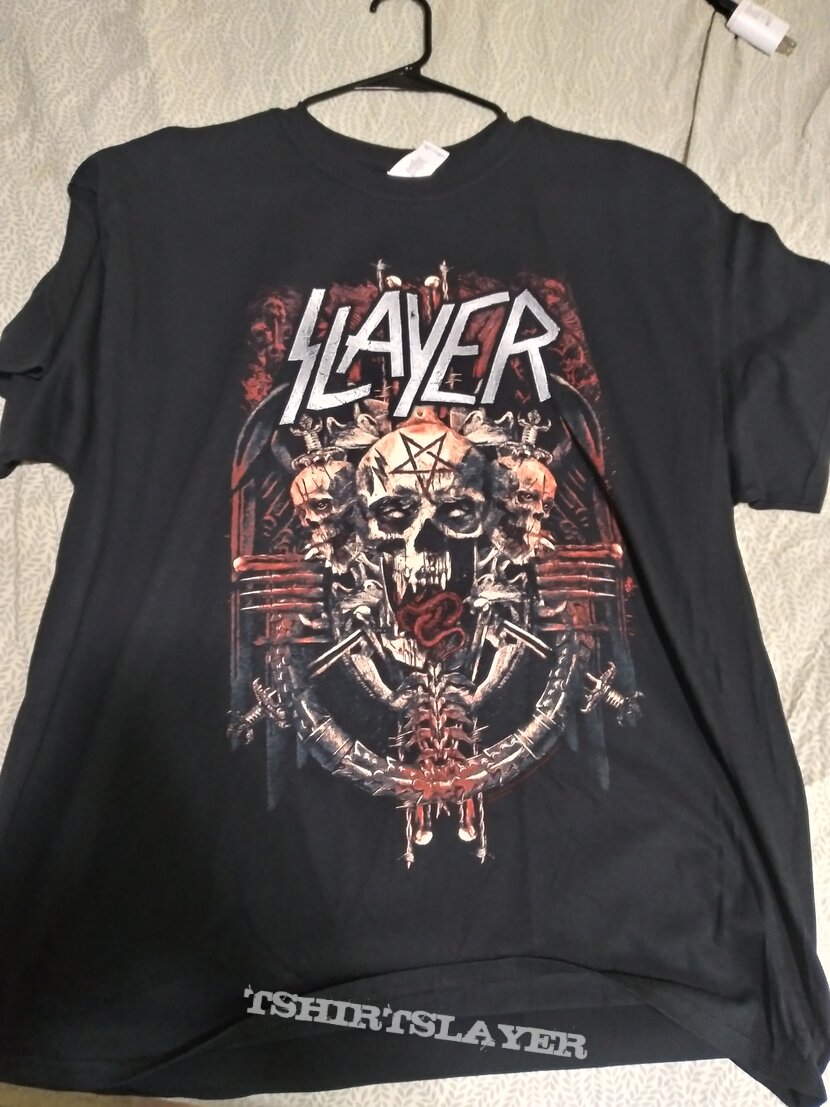 Slayer. Tour Merch.  2018. Europe