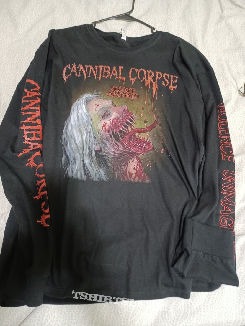 Cannibal corpse  (2021) Vilolence Unimagined Tour merch