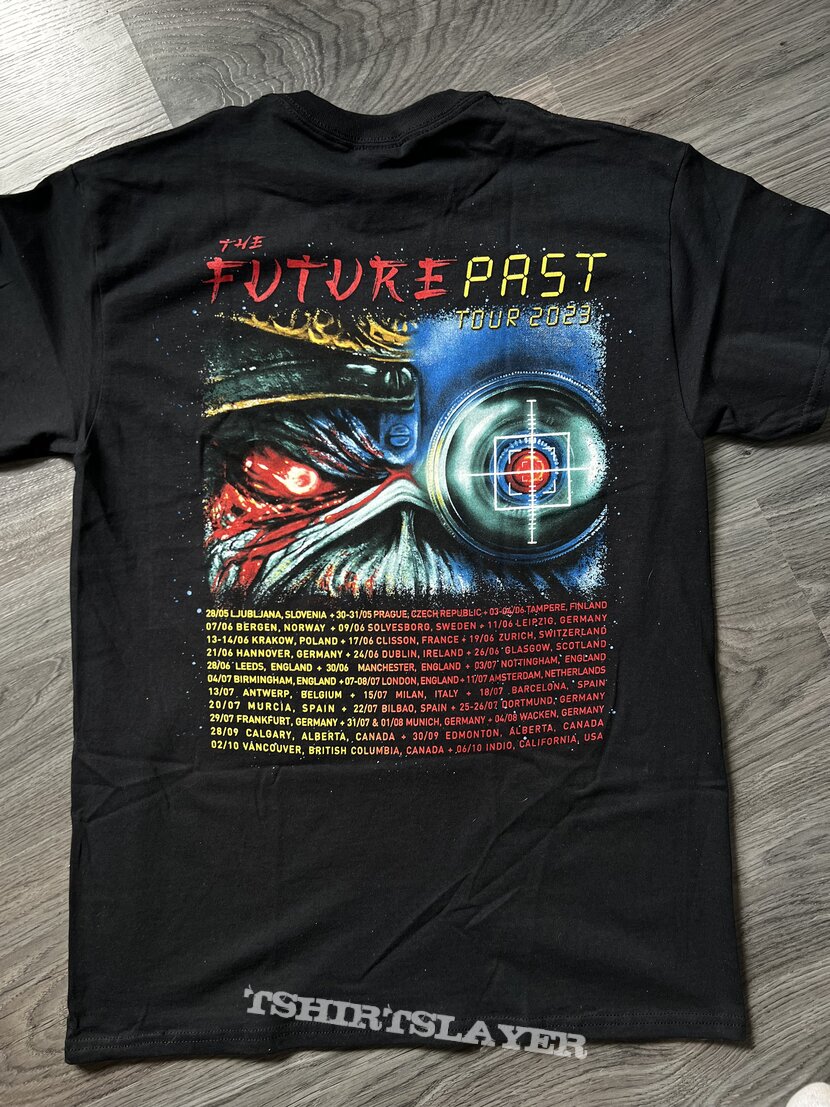 Iron Maiden The Future Past Tour Shirt 2023