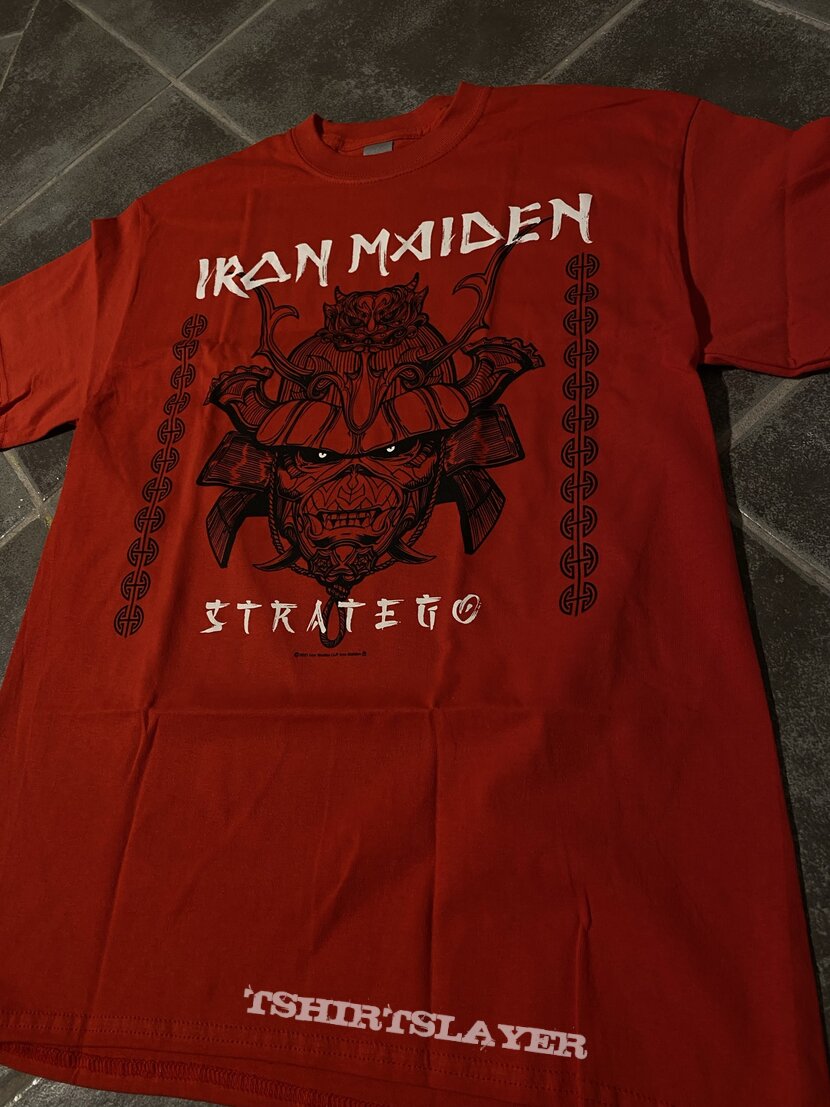 Iron Maiden Stratego Red Shirt