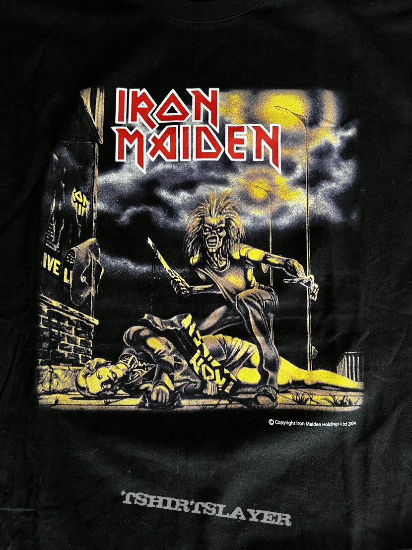 Iron Maiden Sanctuary/The Early Days Shirt 2004 | TShirtSlayer TShirt and  BattleJacket Gallery
