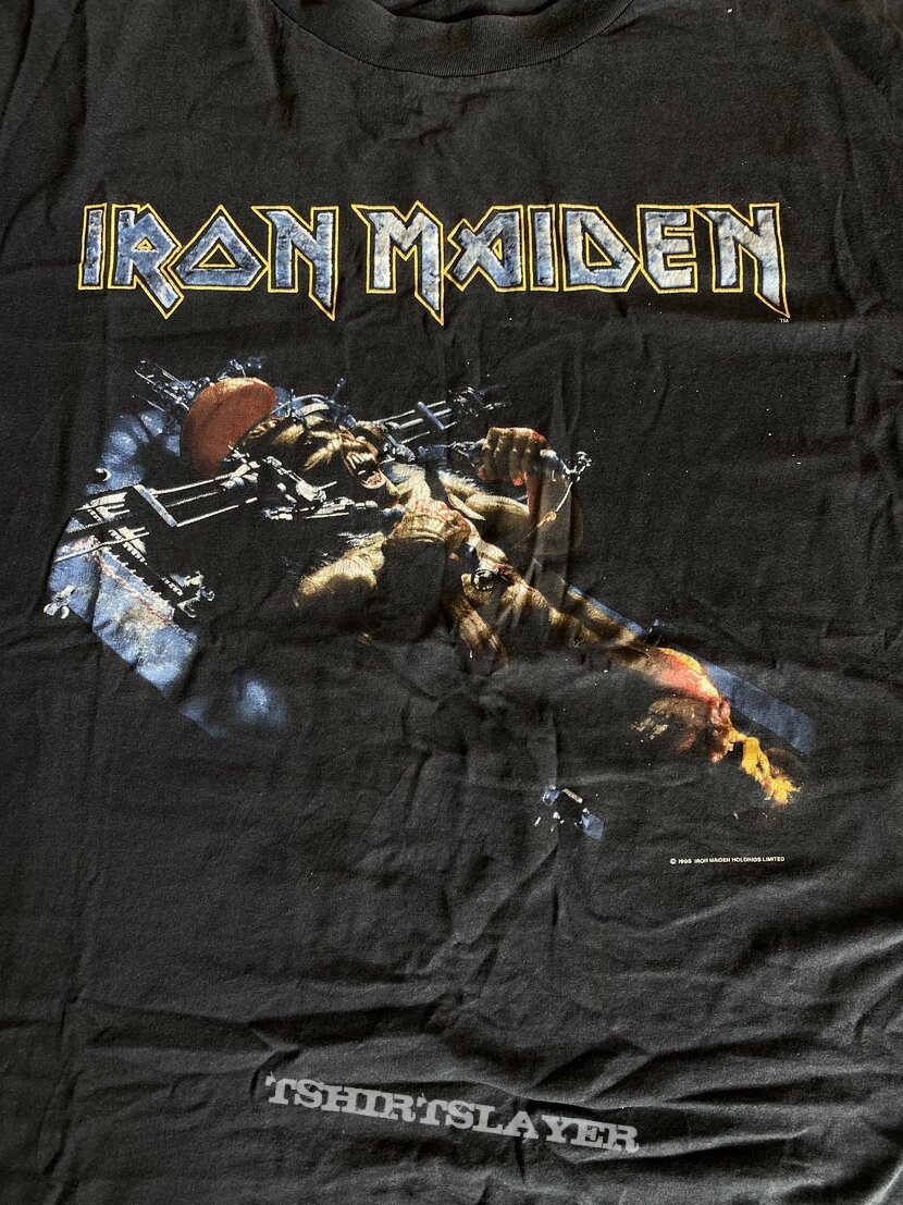 Iron Maiden The X Factour Tour Shirt 1995 | TShirtSlayer TShirt and ...