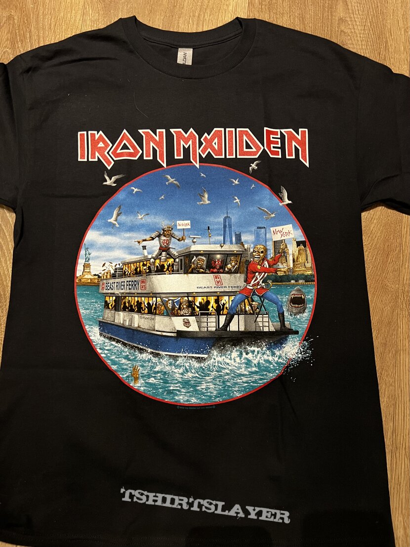 Iron Maiden Legacy Of The Beast New York Event Shirt 2022