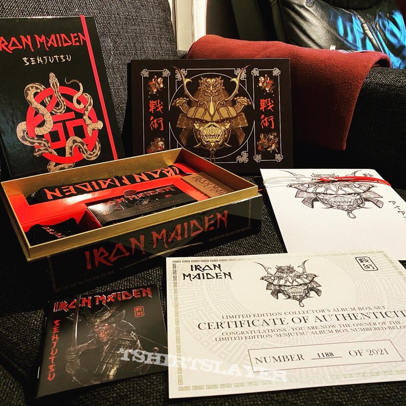 Iron Maiden Senjutsu Limited Edition Fan Club Box