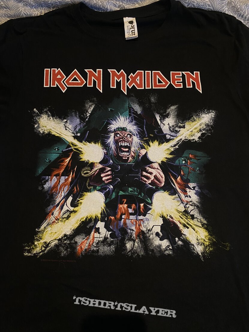 Iron Maiden Tailgunner/Legacy Of The Beast Tour Shirt 2022 ...