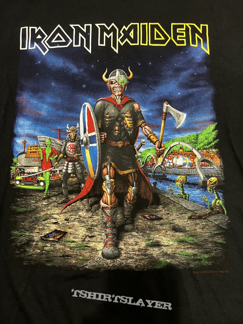 Iron Maiden The Future Past Nordic Event Shirt 2023