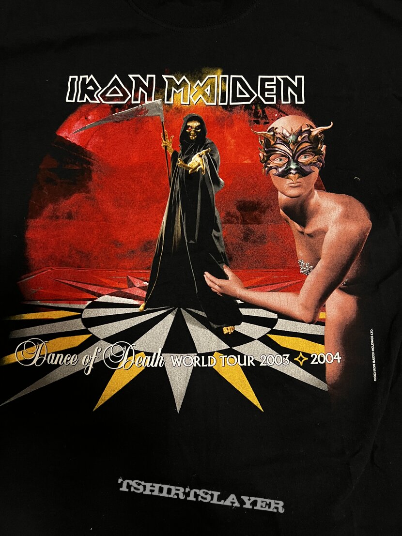 Iron Maiden Dance Of Death Germany Event Shirt 2003