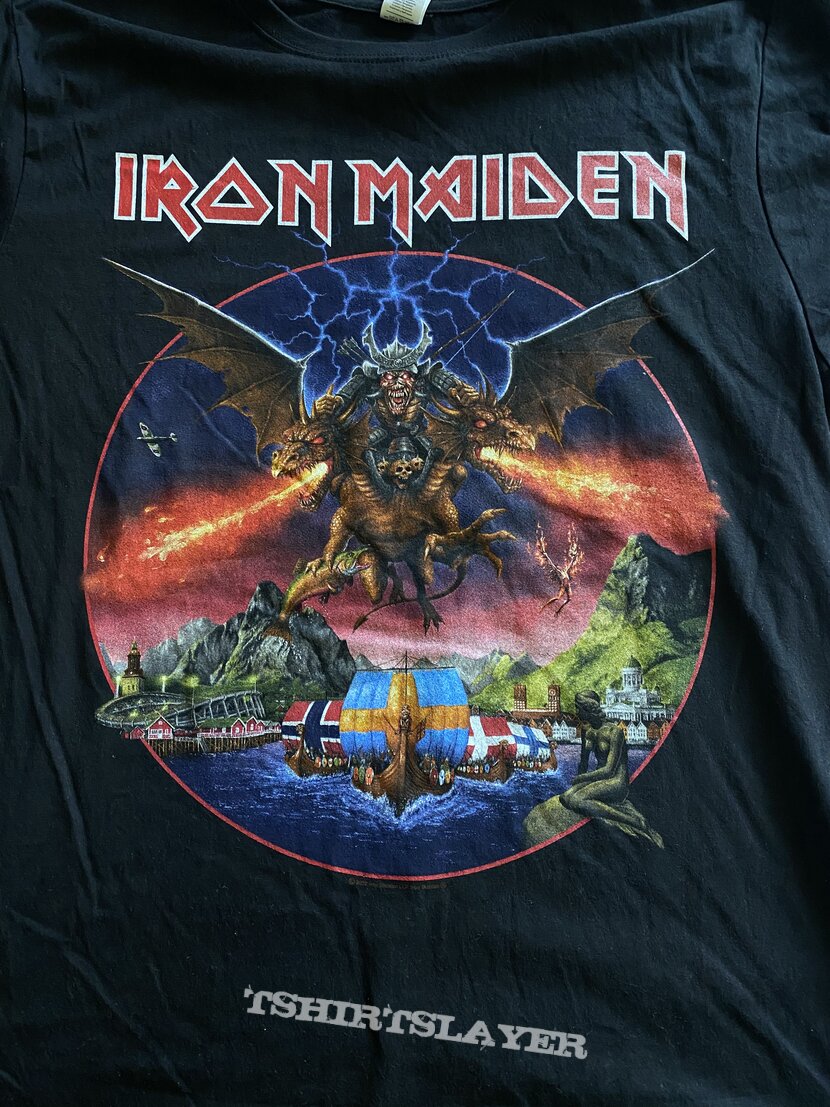 Iron Maiden Legacy Of The Beast Nordic Event Shirt 2022 | TShirtSlayer  TShirt and BattleJacket Gallery