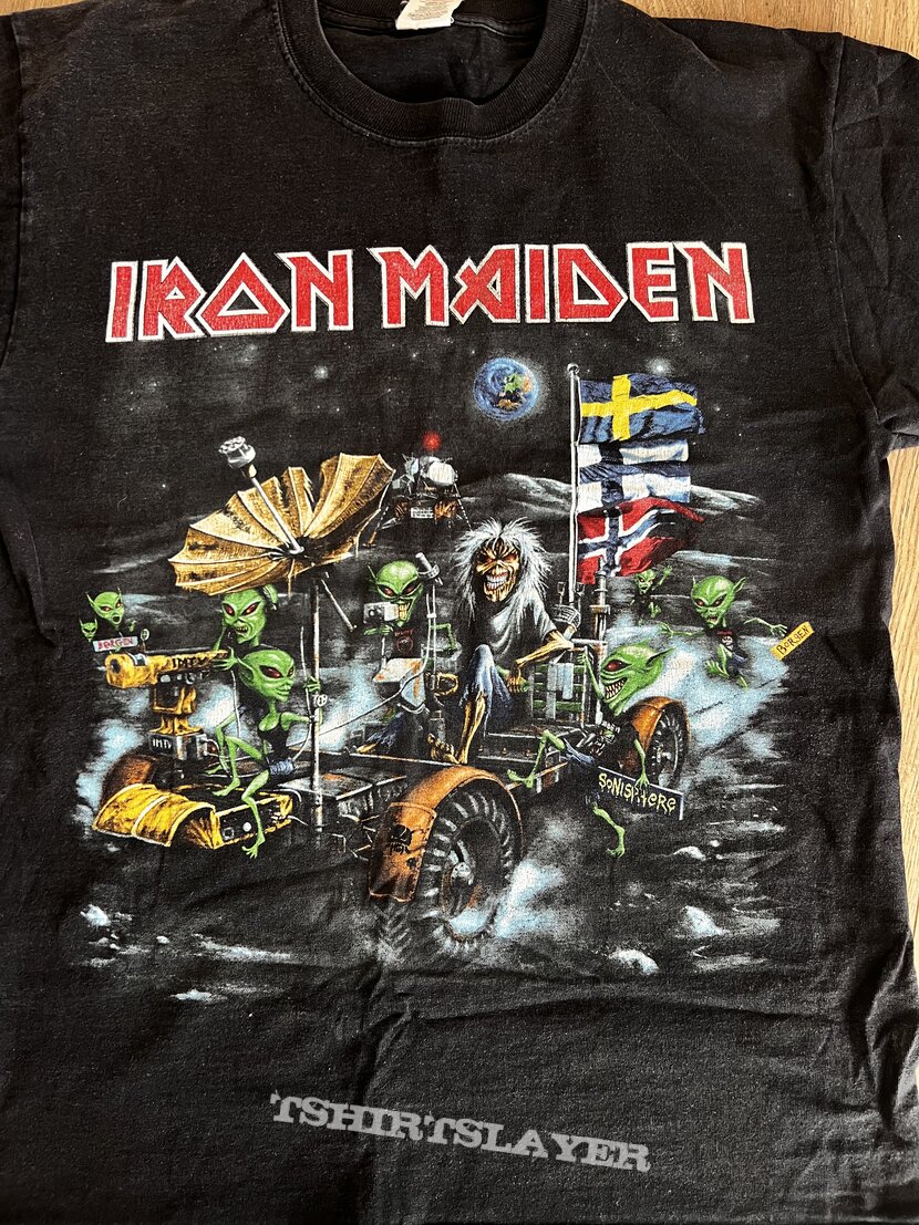 Iron Maiden The Final Frontier Nordic Event Shirt 2010