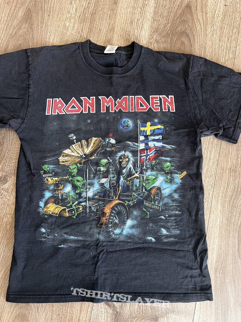 Iron Maiden The Final Frontier Nordic Event Shirt 2010