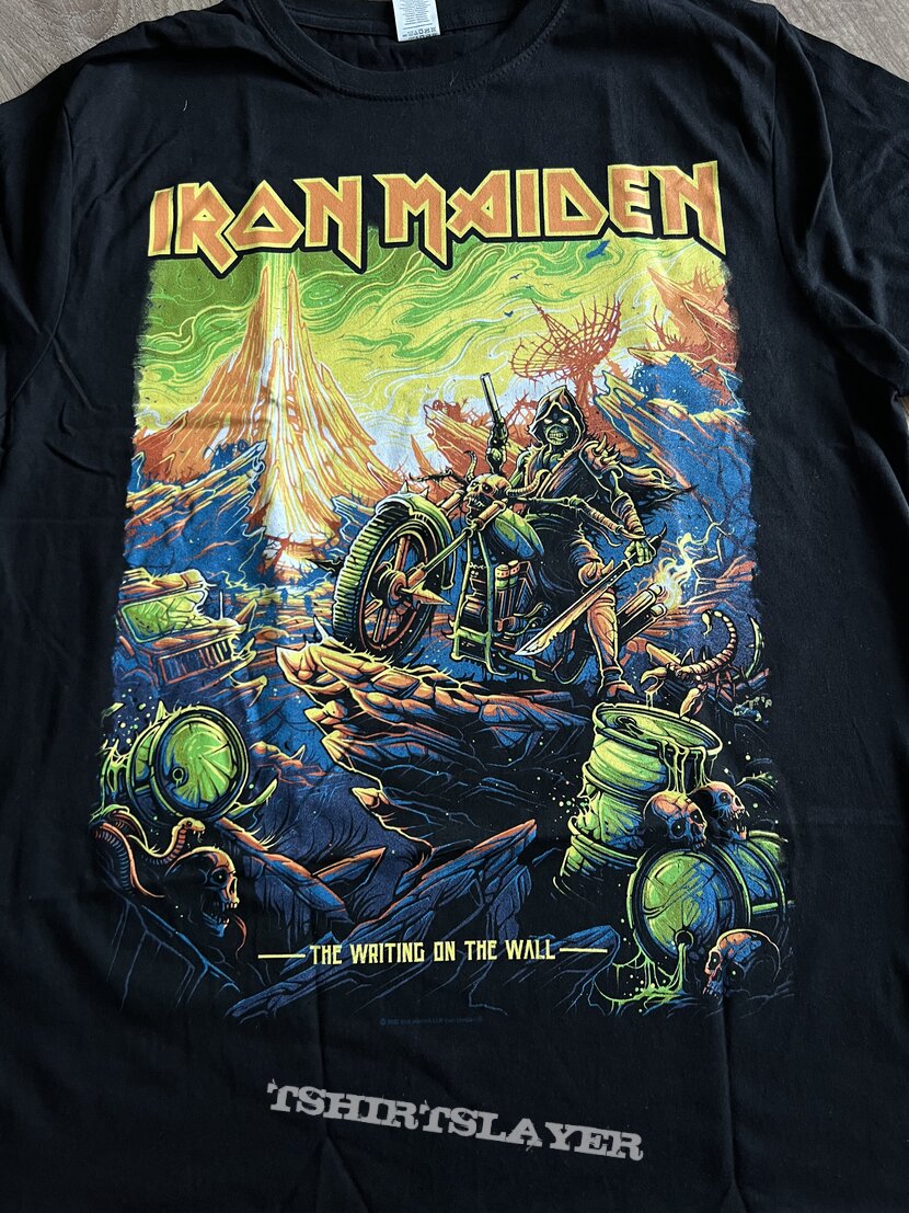 Iron Maiden Legacy Of The Beast/The Writing On The Wall Tour Shirt 2022