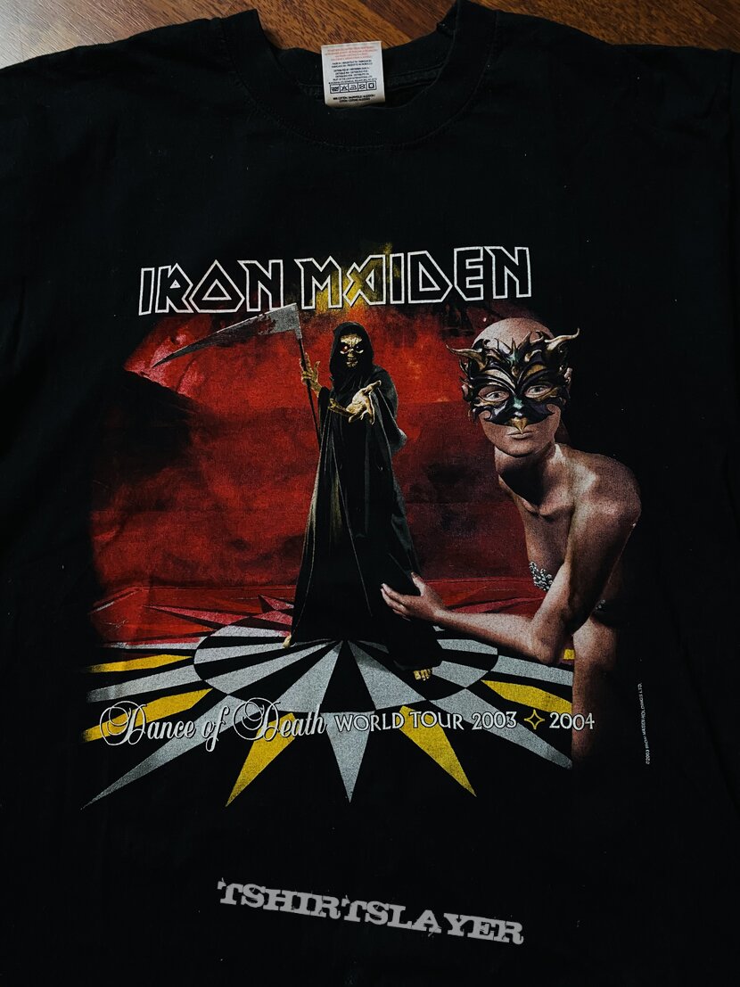 Iron Maiden Of Death 2003 | TShirtSlayer TShirt and BattleJacket Gallery