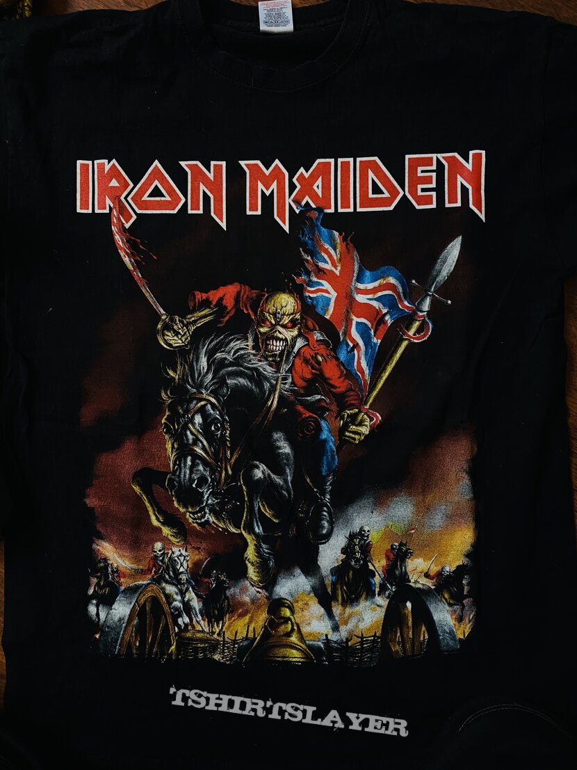 Iron Maiden, Iron Maiden Maiden England European Tour Shirt 2013 TShirt ...