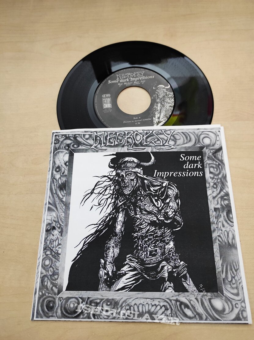 Necropsy Some dark impressions 7&quot; EP