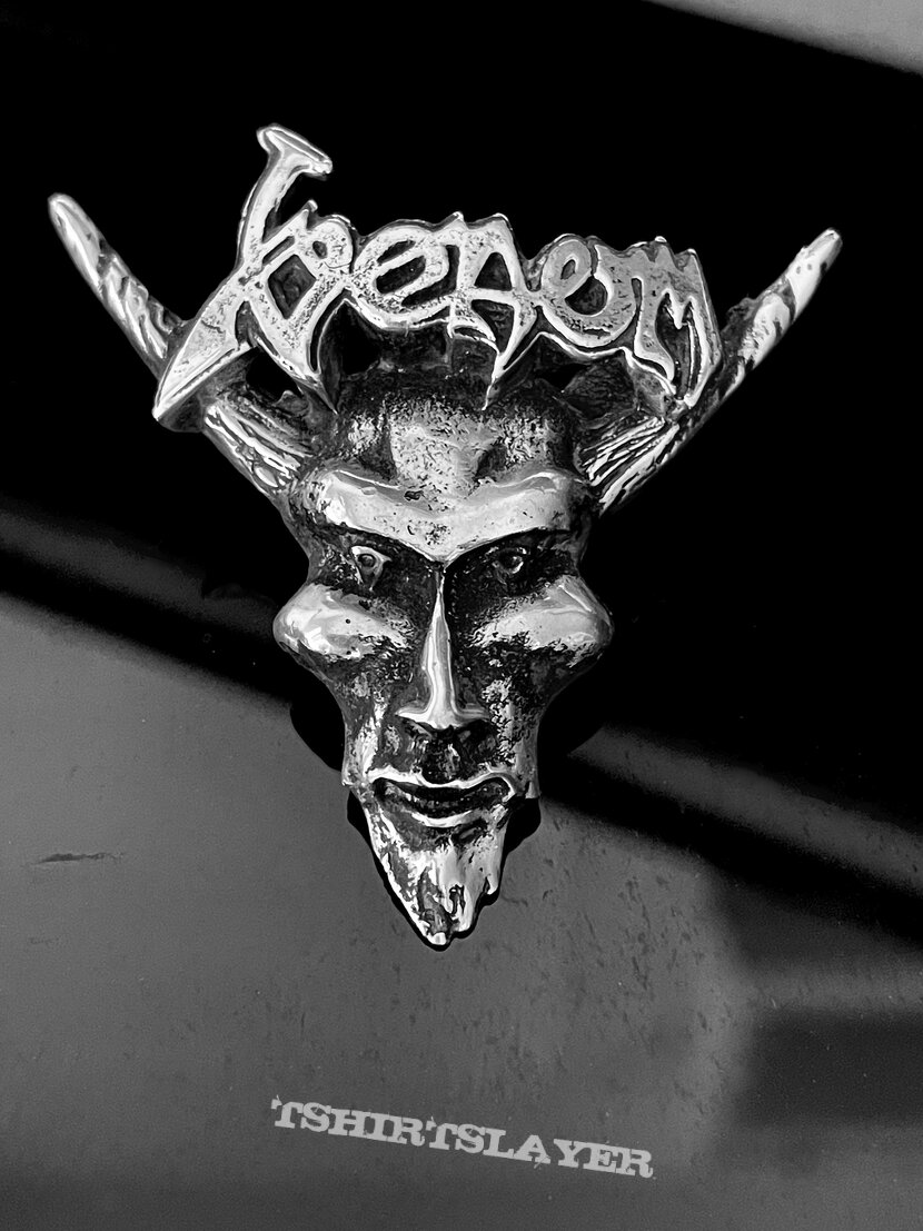 Venom - Black Metal - handmade pewter pin