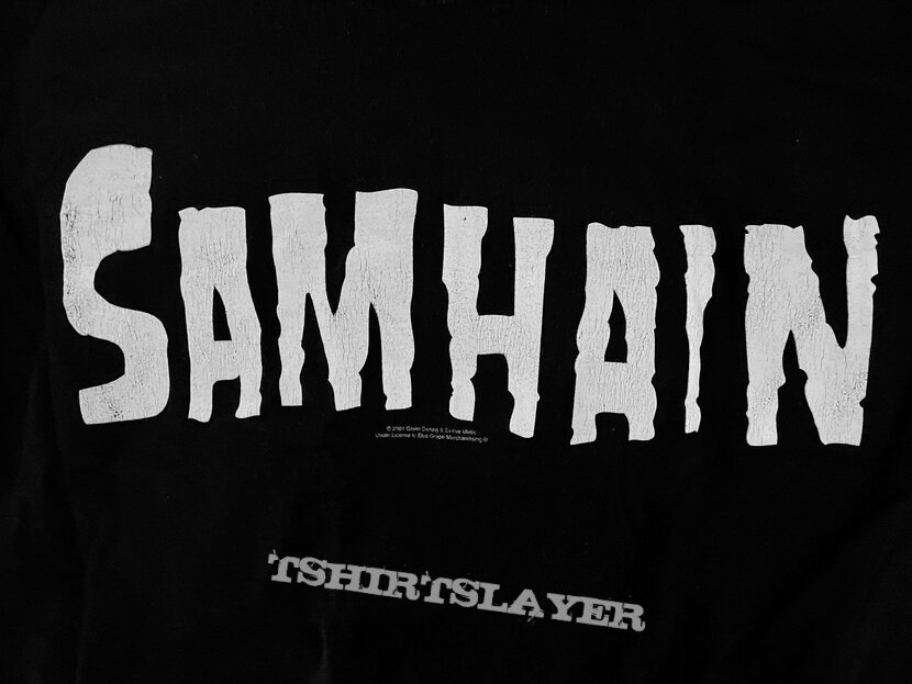 Samhain scarecrow back print shirt 2001