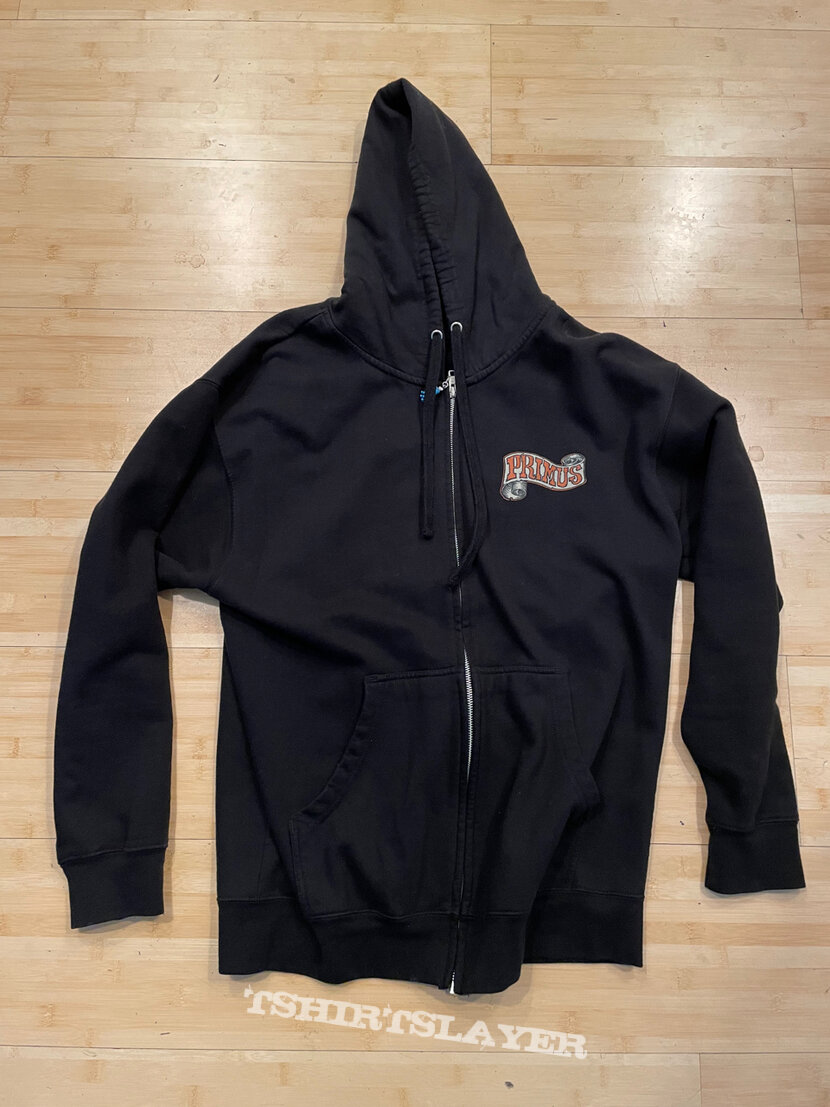 PRIMUS - Alive at Pachyderm Station zip-up hoodie