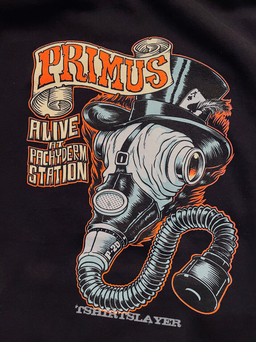 PRIMUS - Alive at Pachyderm Station zip-up hoodie