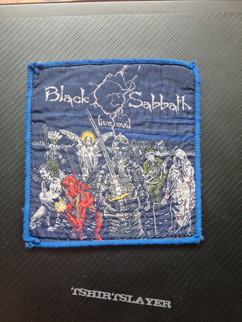 Black Sabbath - Live Evil Patch