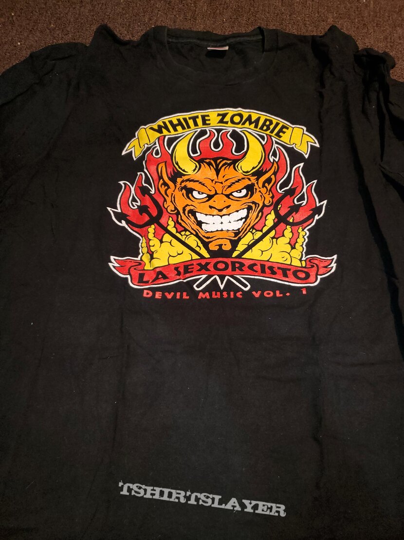 Thrasher Devil Music White T-Shirt