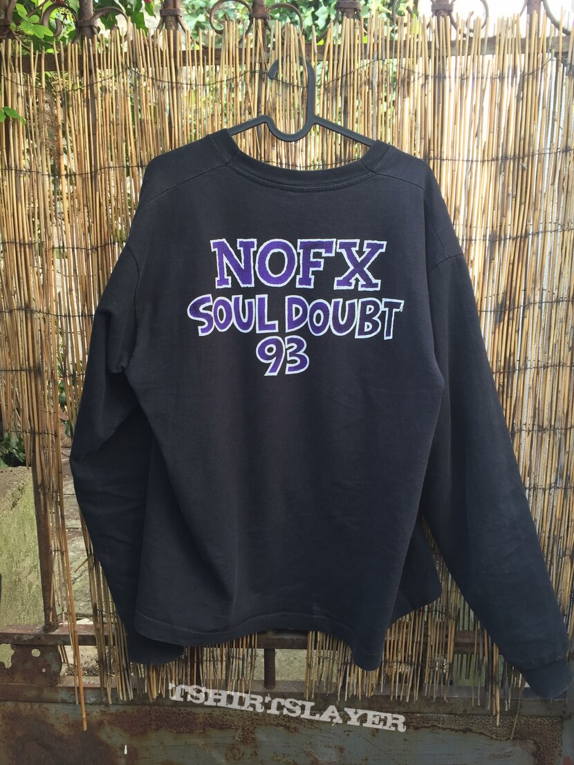 Vintage 1993 NOFX Soul Doubt Longsleeve Screen Stars XL