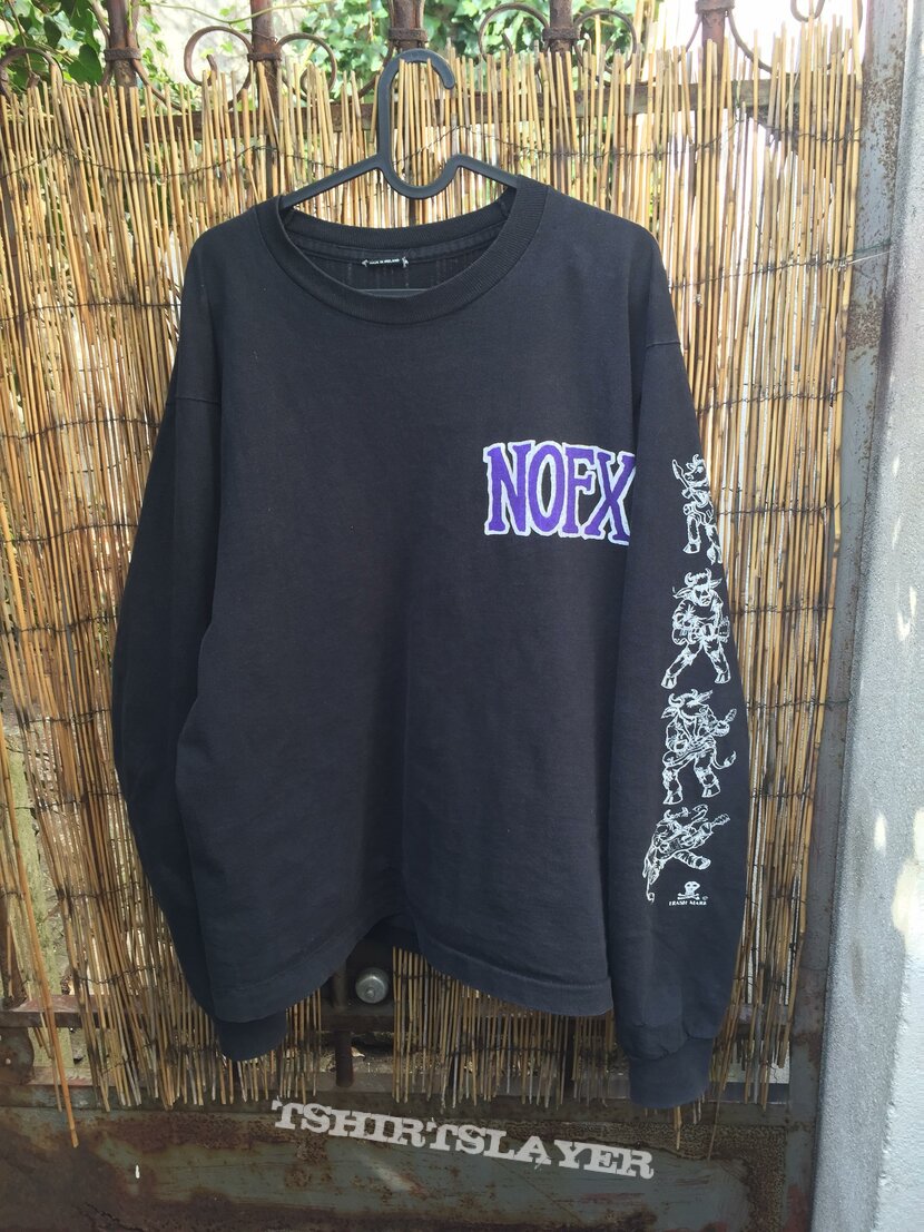 Vintage 1993 NOFX Soul Doubt Longsleeve Screen Stars XL