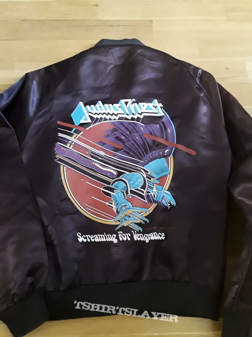 Judas Priest - Screaming for Vengeance tour jacket 1983 | TShirtSlayer ...