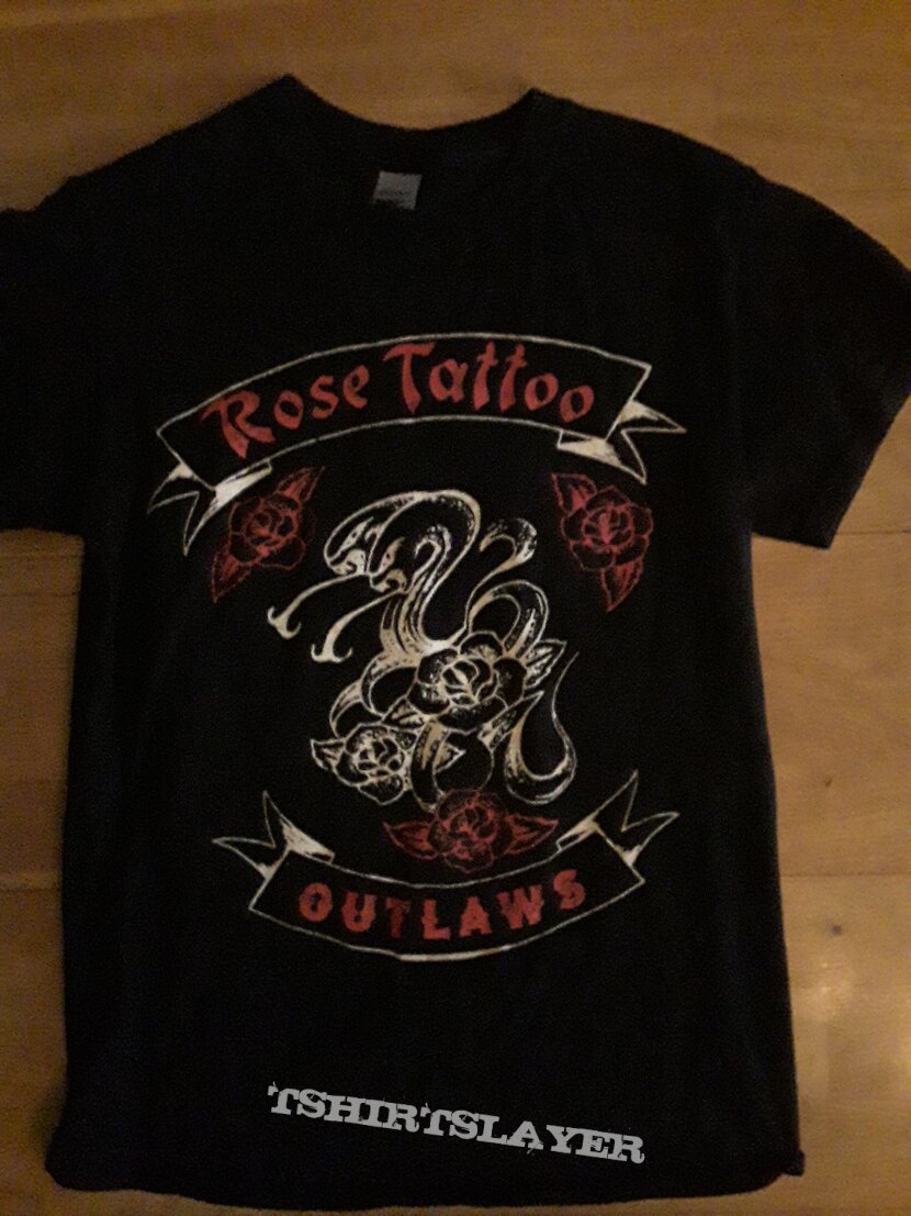 Rose Tattoo tour shirt