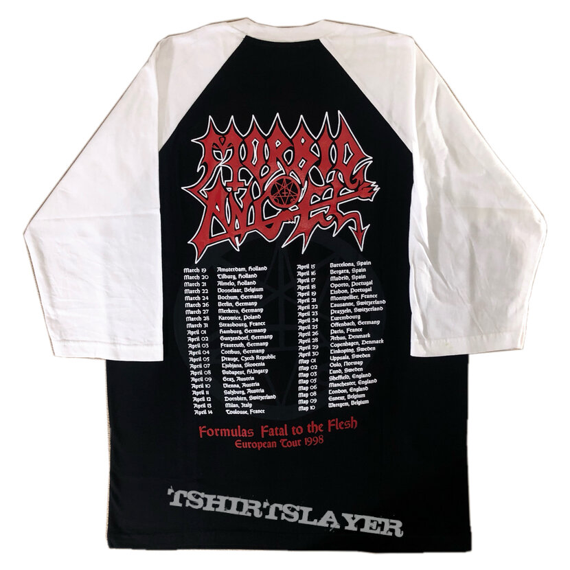 Morbid Angel - Formulas Fatal to Flesh Tour 1998 Raglan (Bootleg)