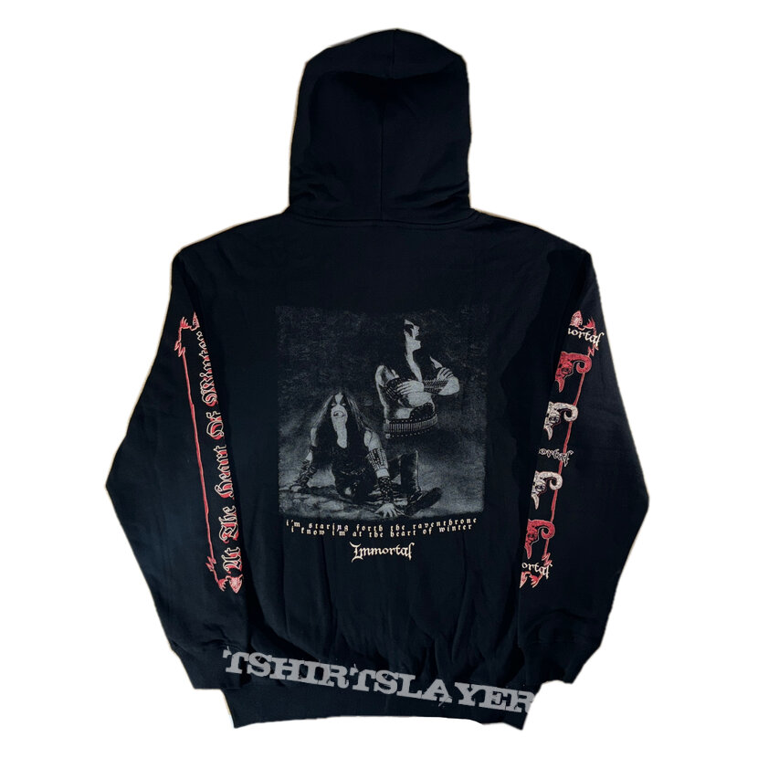 Immortal - At the Heart of Winter (Fanmade) Zipper Hoodie