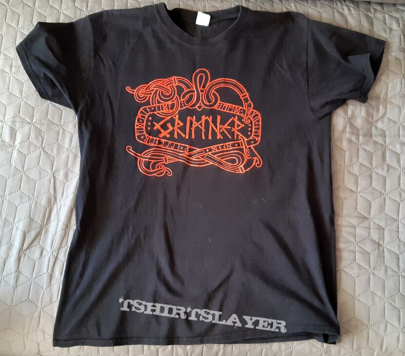Grimner (from Sweden) - black t-shirt with logo | TShirtSlayer TShirt ...