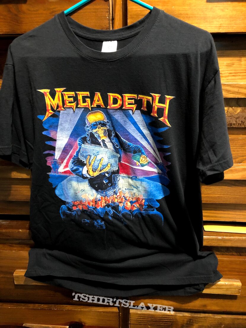 Megadeth • Berlin Wall Tshirt | TShirtSlayer TShirt and BattleJacket ...
