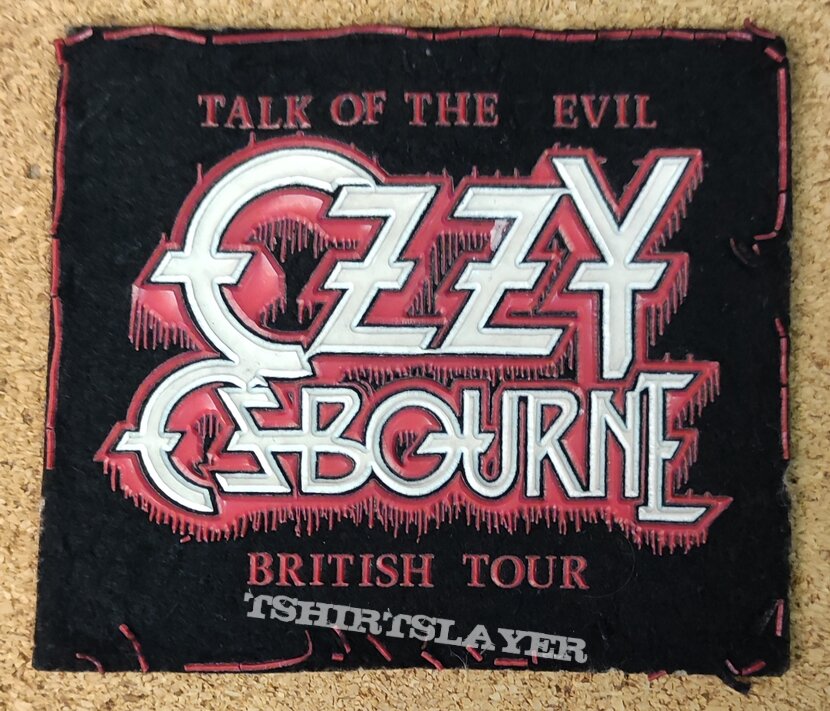 Ozzy Osbourne Patch - Talk Of The Devil