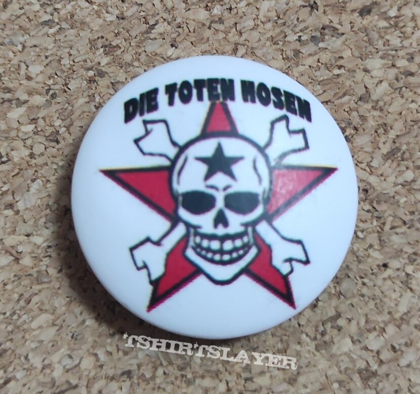 Die Toten Hosen Button - Logo | TShirtSlayer TShirt and BattleJacket Gallery