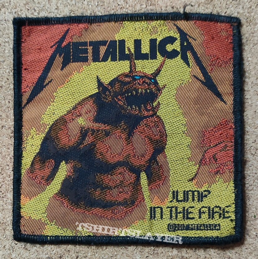 Metallica Patch - Jump In The Fire 