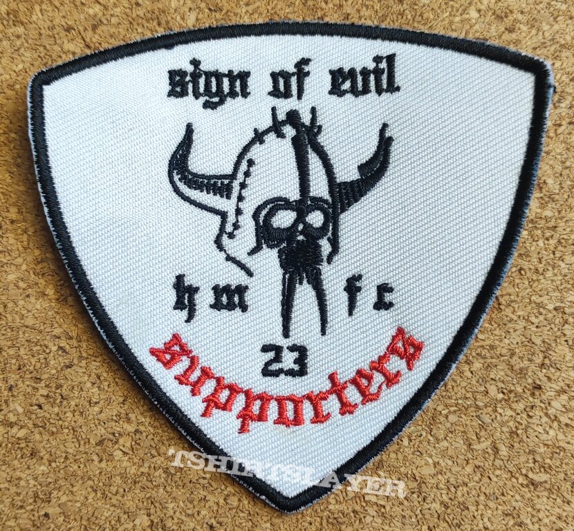 Sign Of Evil HMFC Patch - Supporters 
