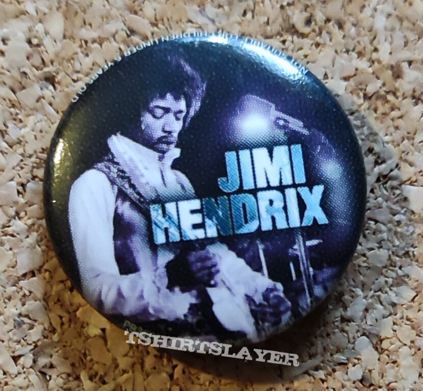 Jimi Hendrix Button - Jimi Hendrix
