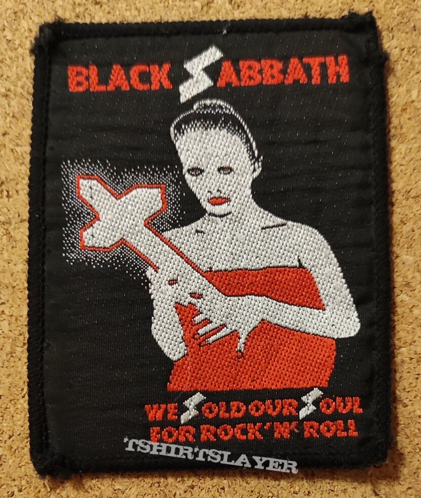 Black Sabbath Patch - We Sold Our Soul For Rock &#039;N&#039; Roll