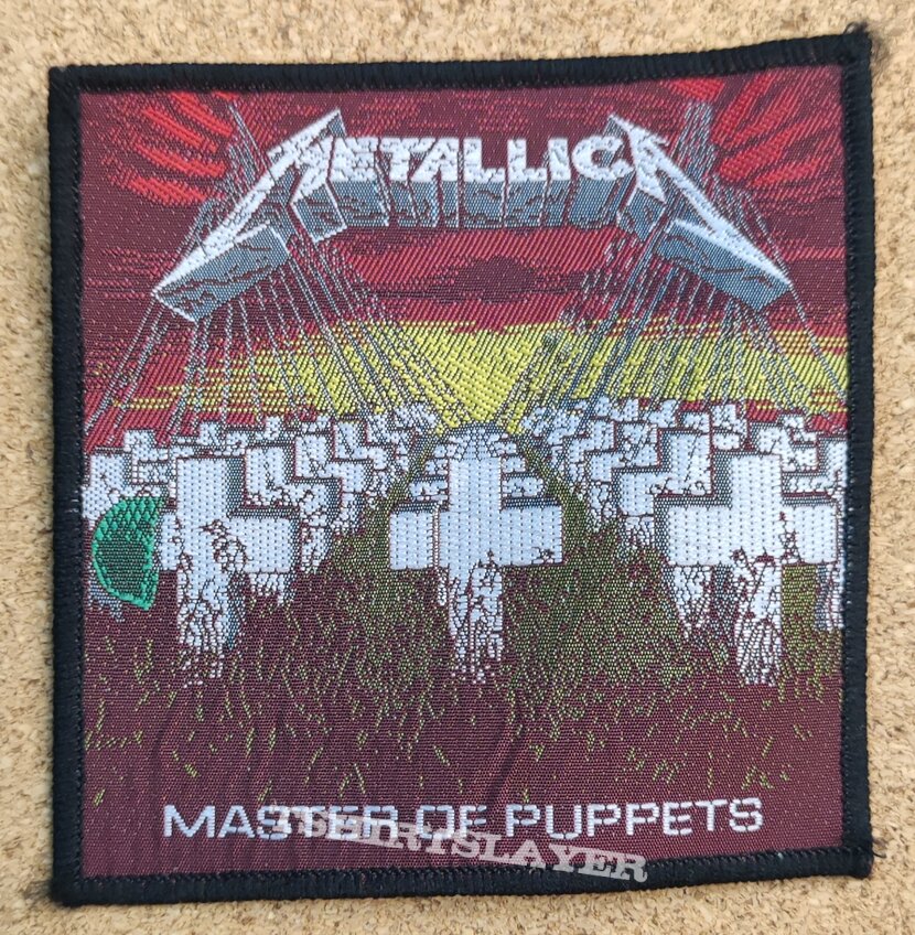 Metallica Patch - Master Of Puppets 